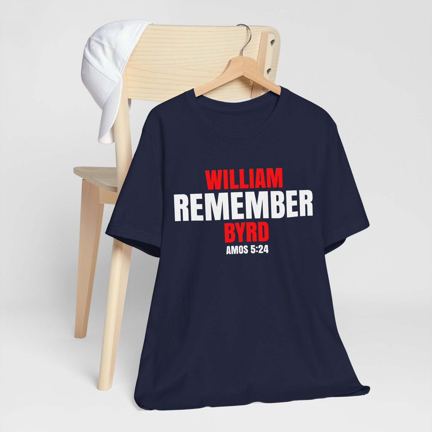 The Remember Series-William Byrd-Unisex Jersey Short Sleeve Tee