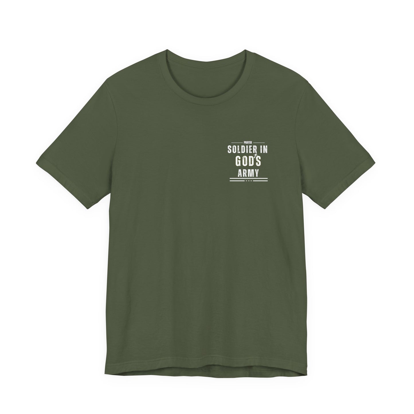 Prayer Soldier In God's Army - Unisex Jersey Short Sleeve Tee
