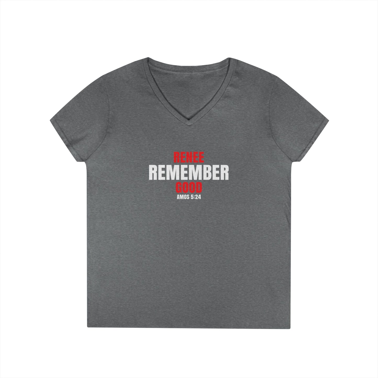 Remember Renee Good Ladies' V-Neck T-Shirt