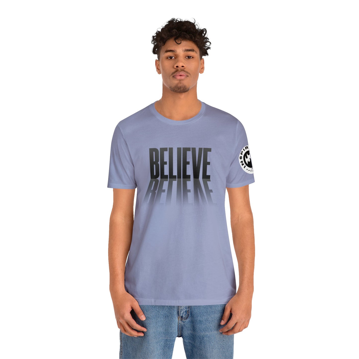 John 6:29 "Believe" Short Sleeve Tee