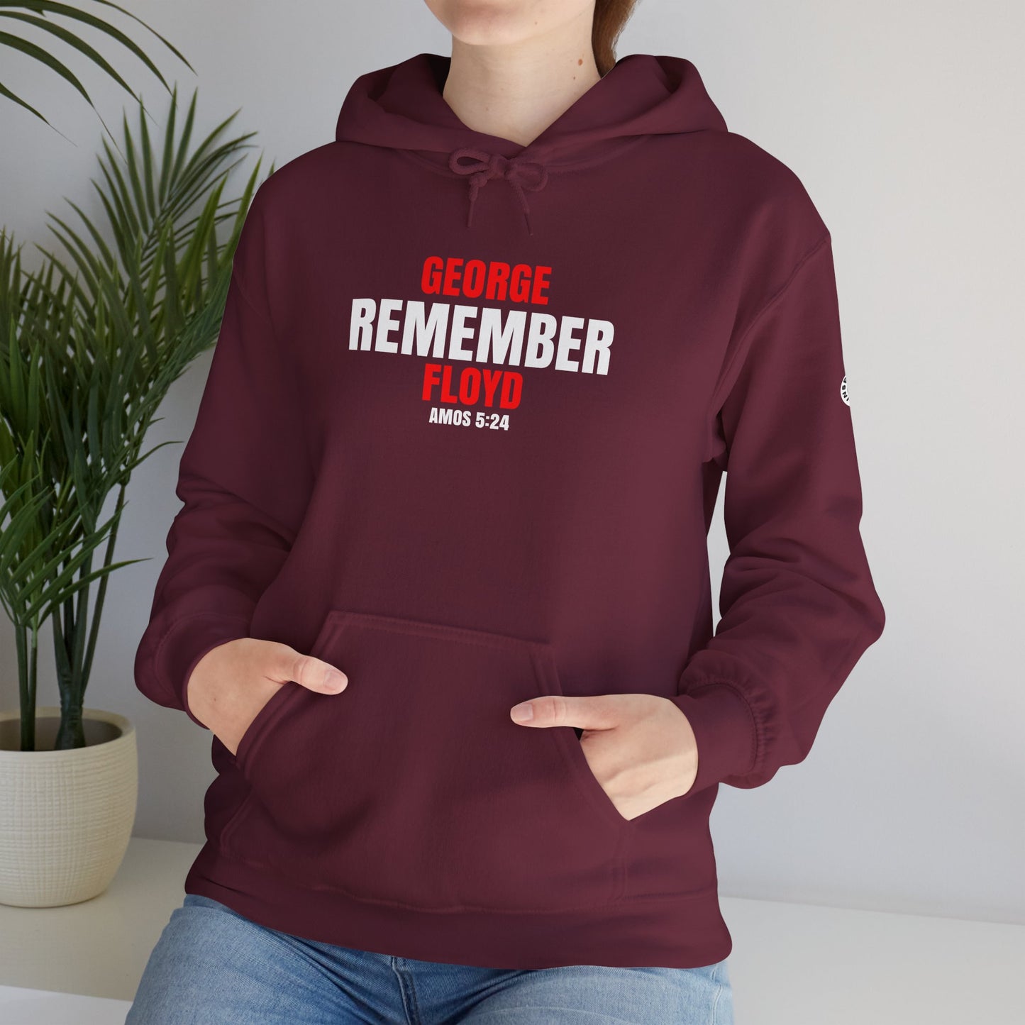 The Remember Series-George Floyd-Unisex Heavy Blend™ Hooded Sweatshirt