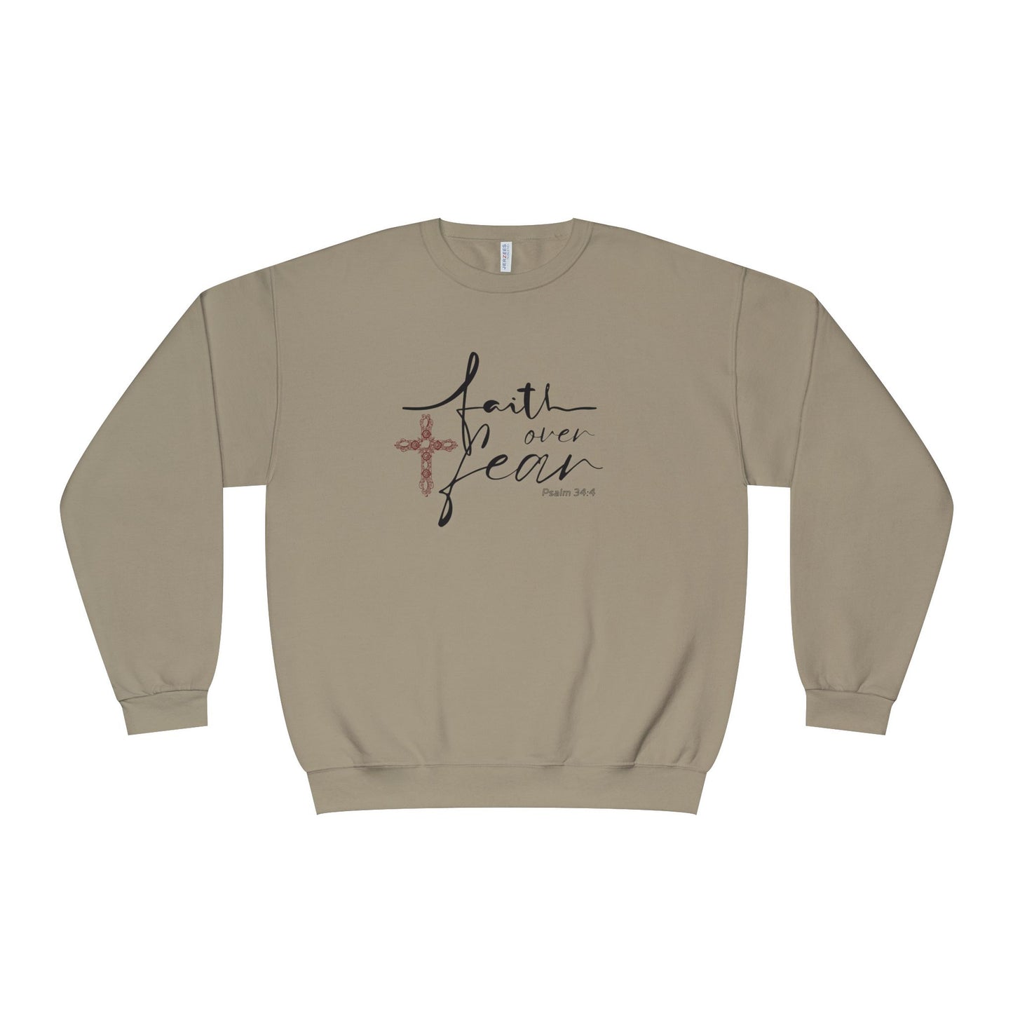 Faith Over Fear Pullover Sweatshirt