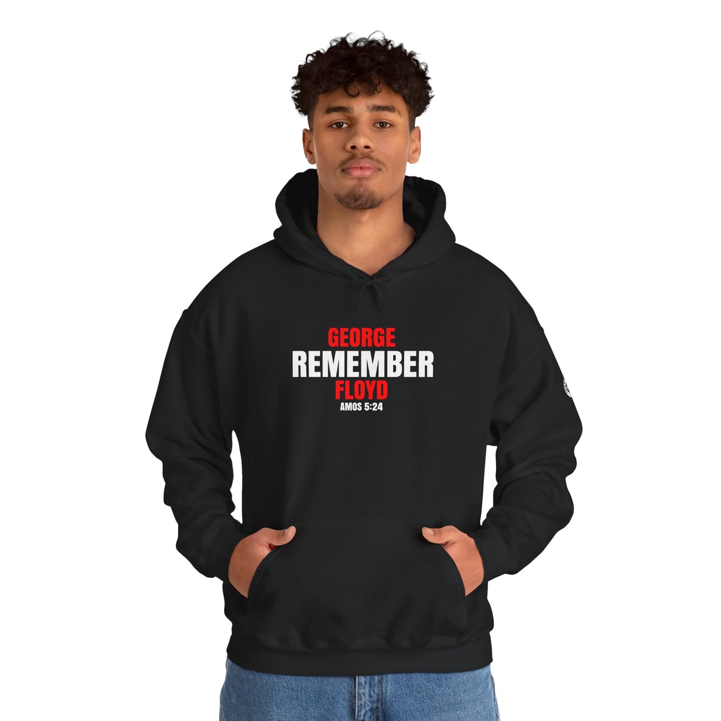 The Remember Series-George Floyd-Unisex Heavy Blend™ Hooded Sweatshirt