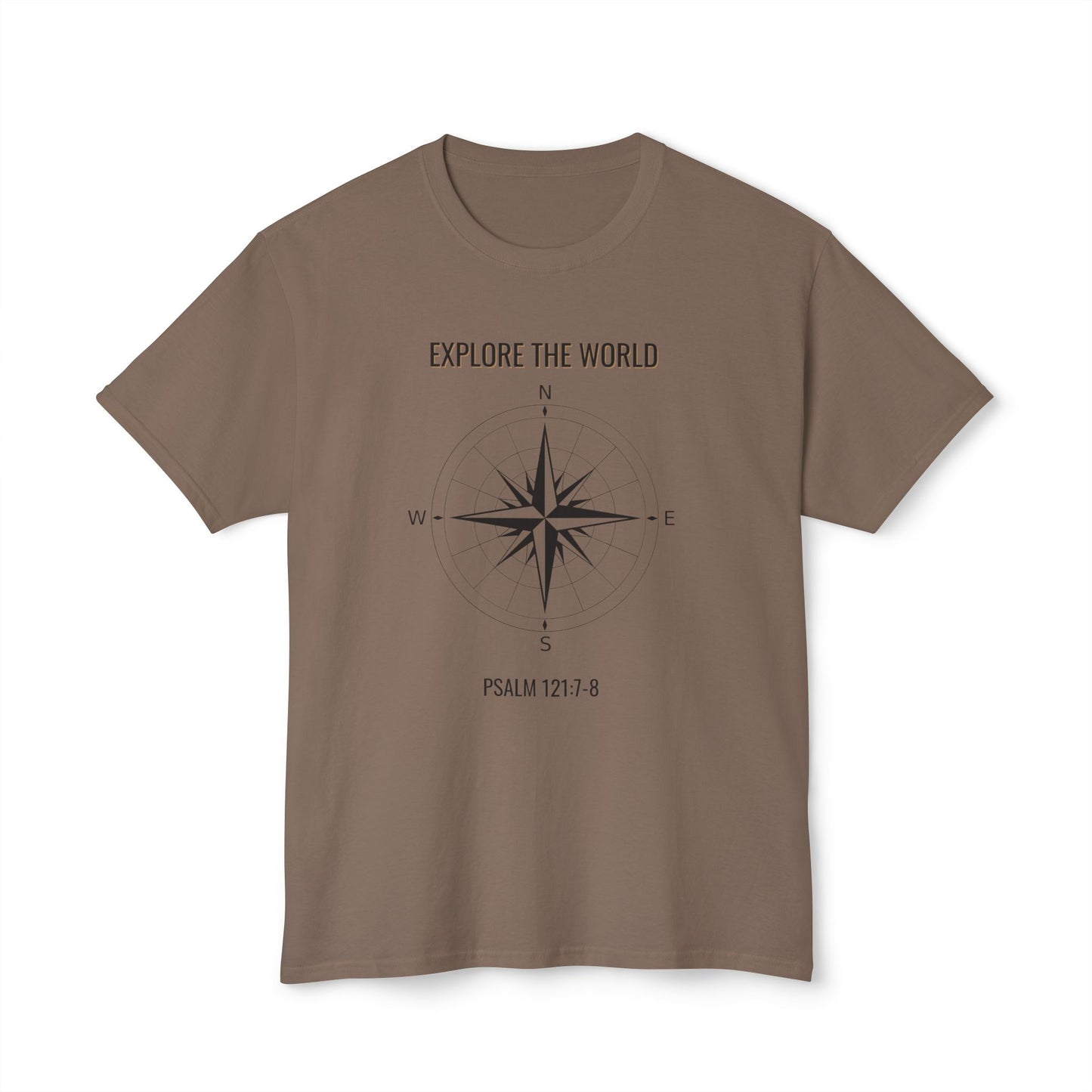 Explore The World Psalm 121:7-8Unisex HD Cotton™ T-shirt