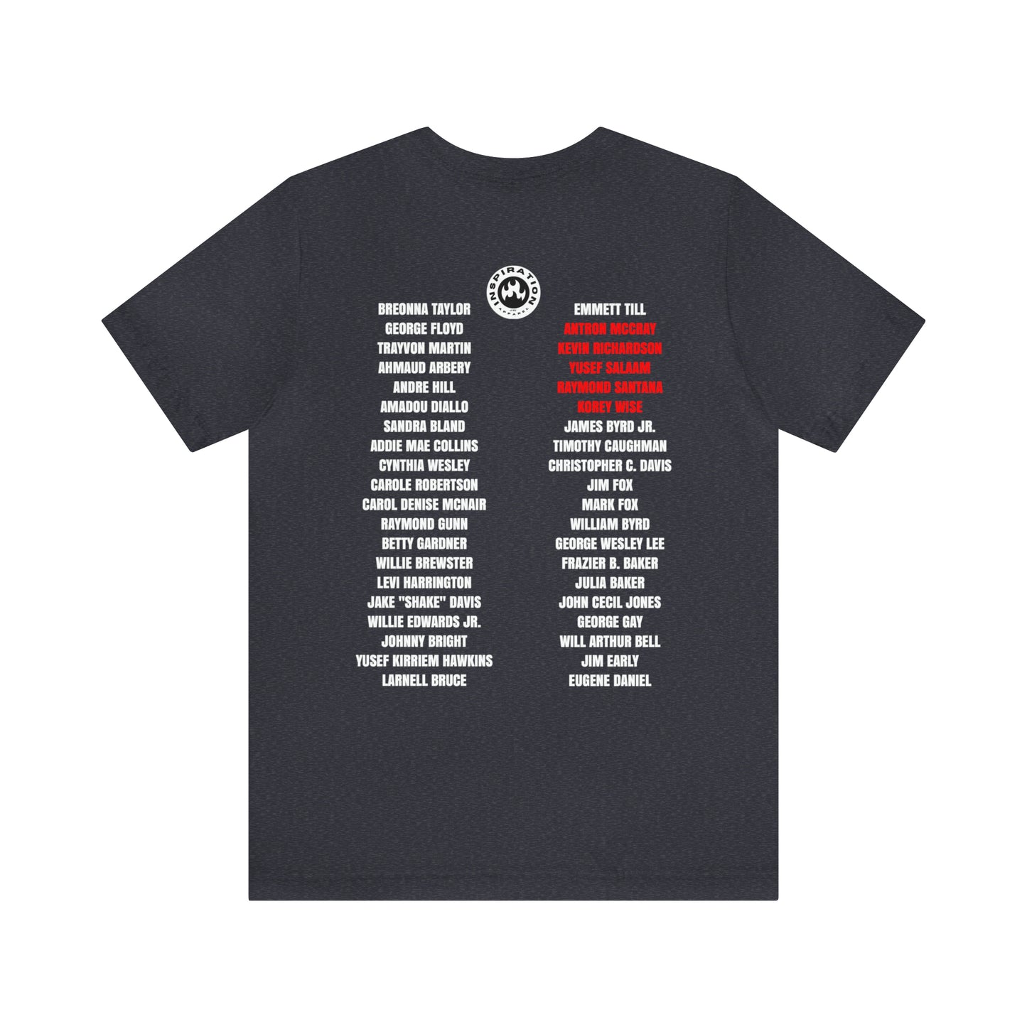 The Remember Series: The Central Park 5 Jersey Short Sleeve Tee