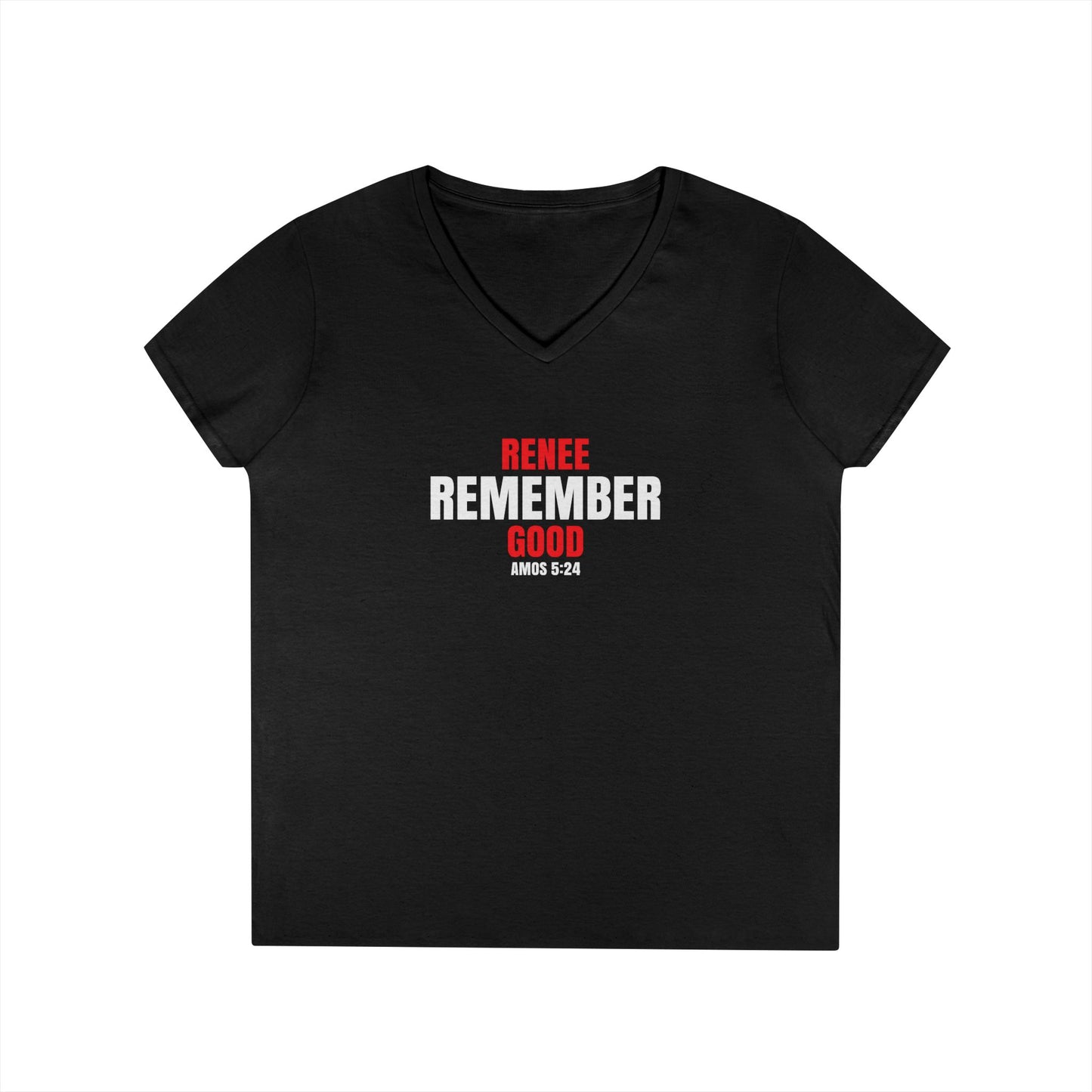 Remember Renee Good Ladies' V-Neck T-Shirt