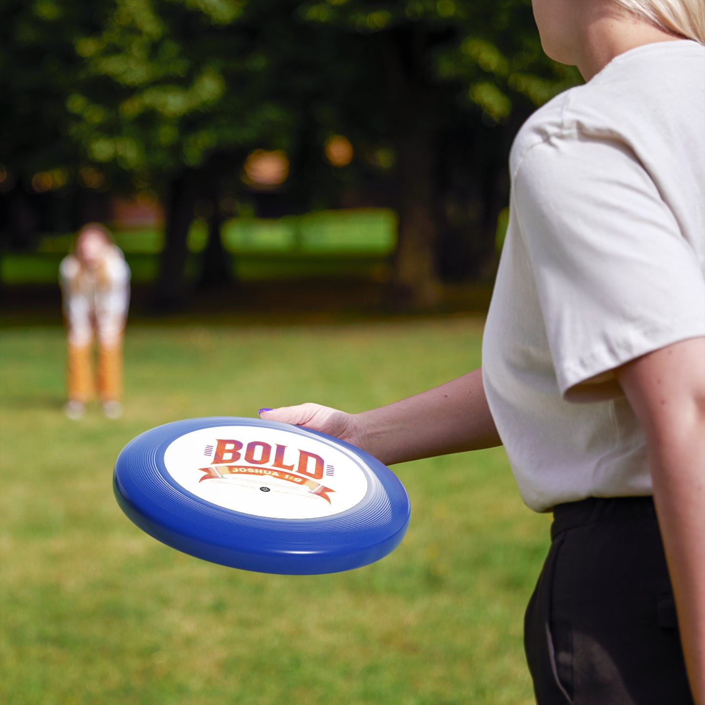BOLD Joshua 1:9 Wham-O Frisbee