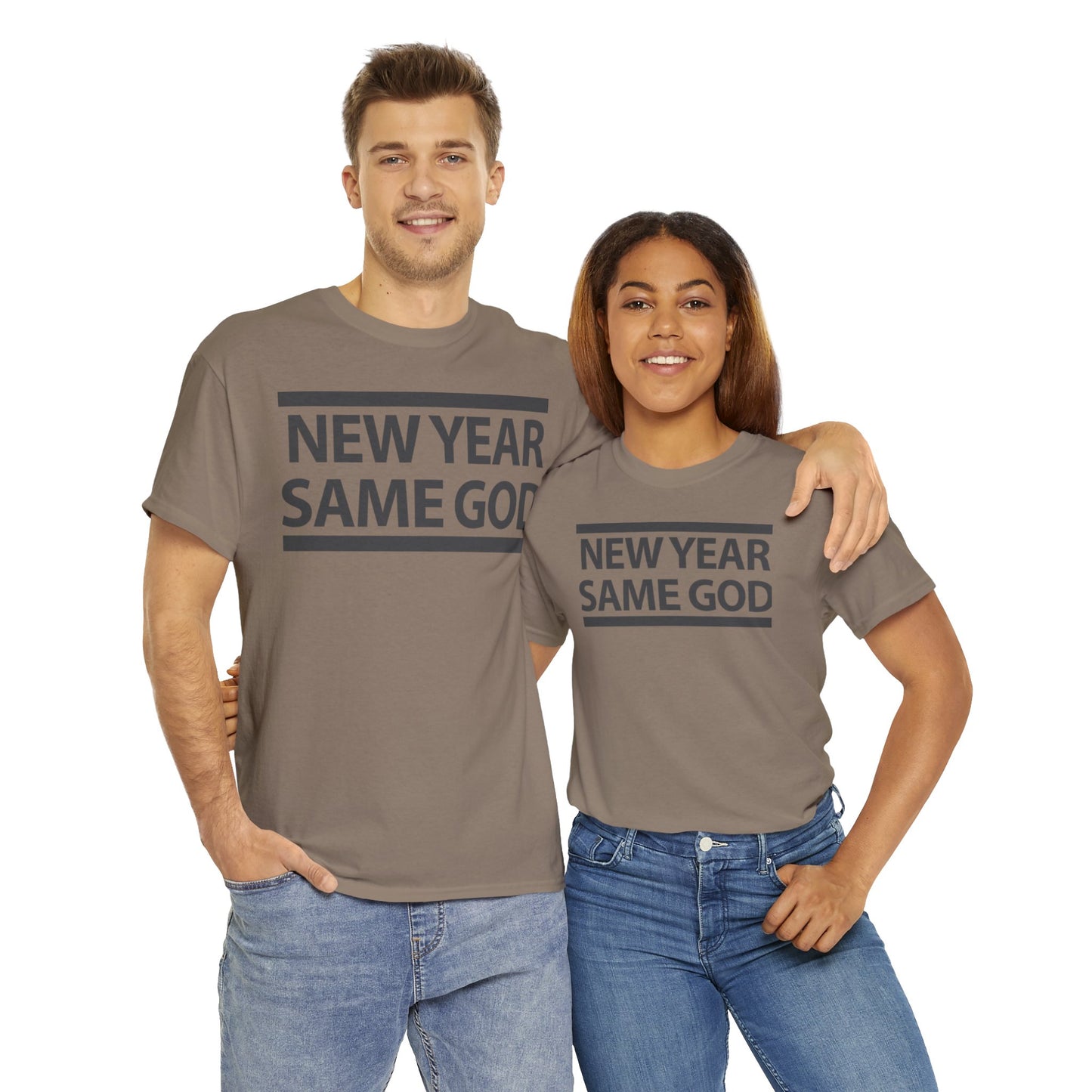 TWC New Year Same God-Unisex Heavy Cotton Tee