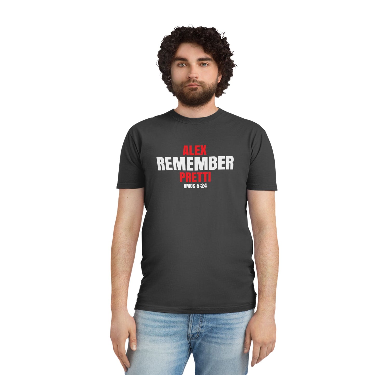 Remember Alex Pretti Memorial T‑Shirt - 100 % cotton