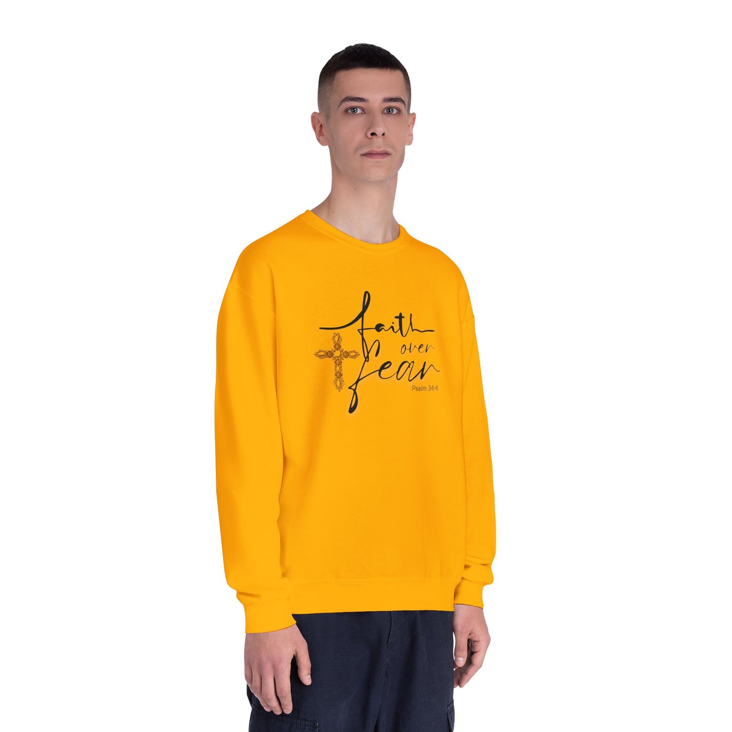 Faith Over Fear Pullover Sweatshirt