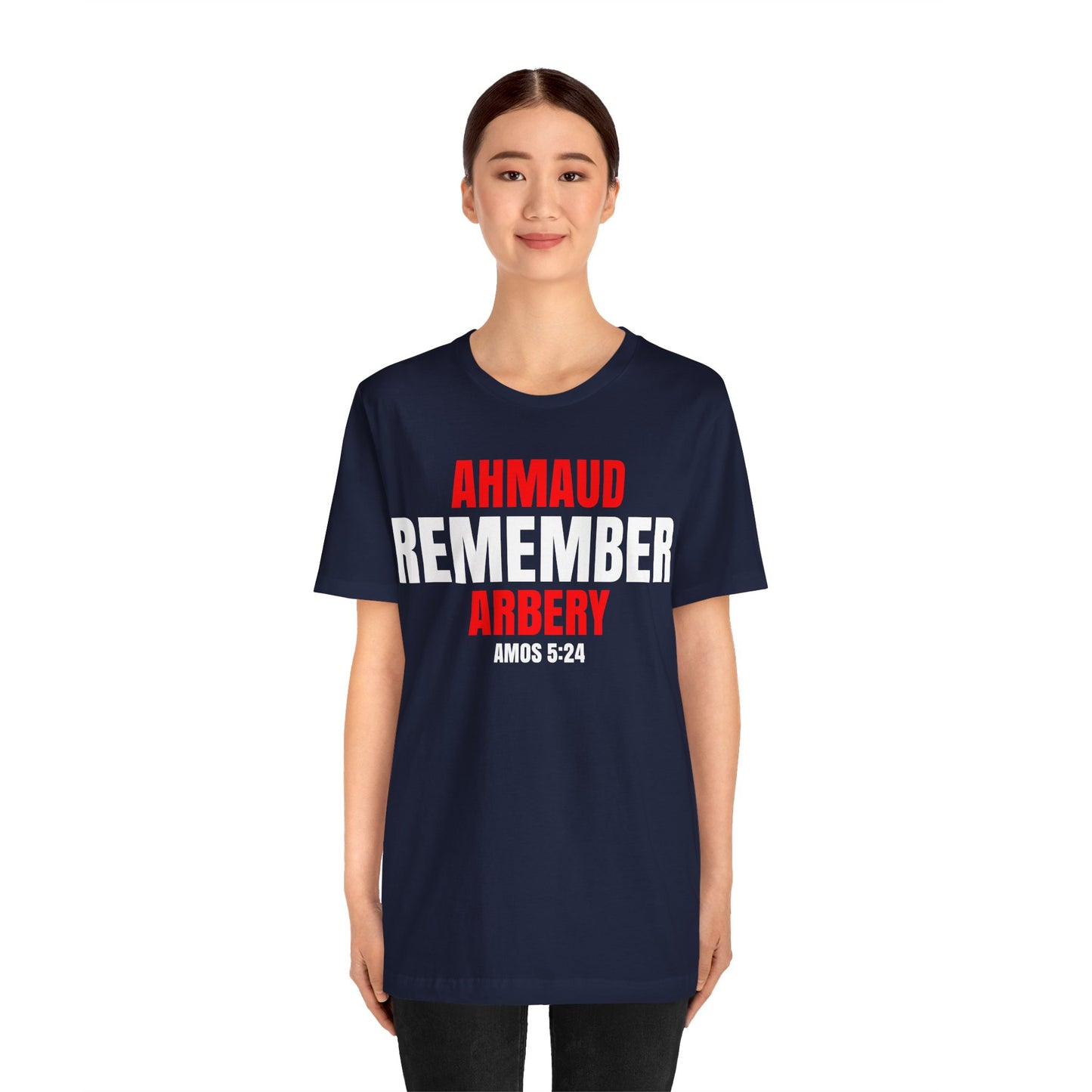 The Remember Series-Ahmaud Arbery-Unisex Jersey Short Sleeve Tee