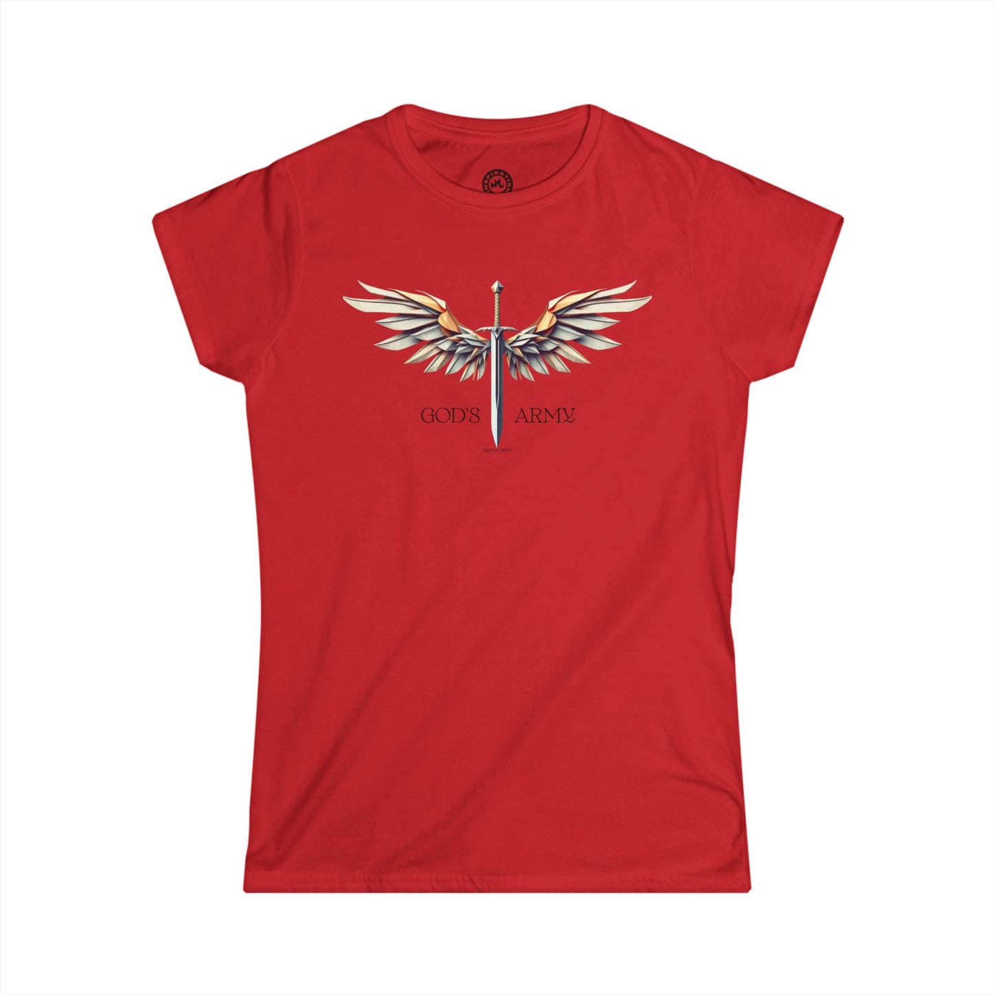 God's Army Isaiah 66:15  Women's Soft Style Tee