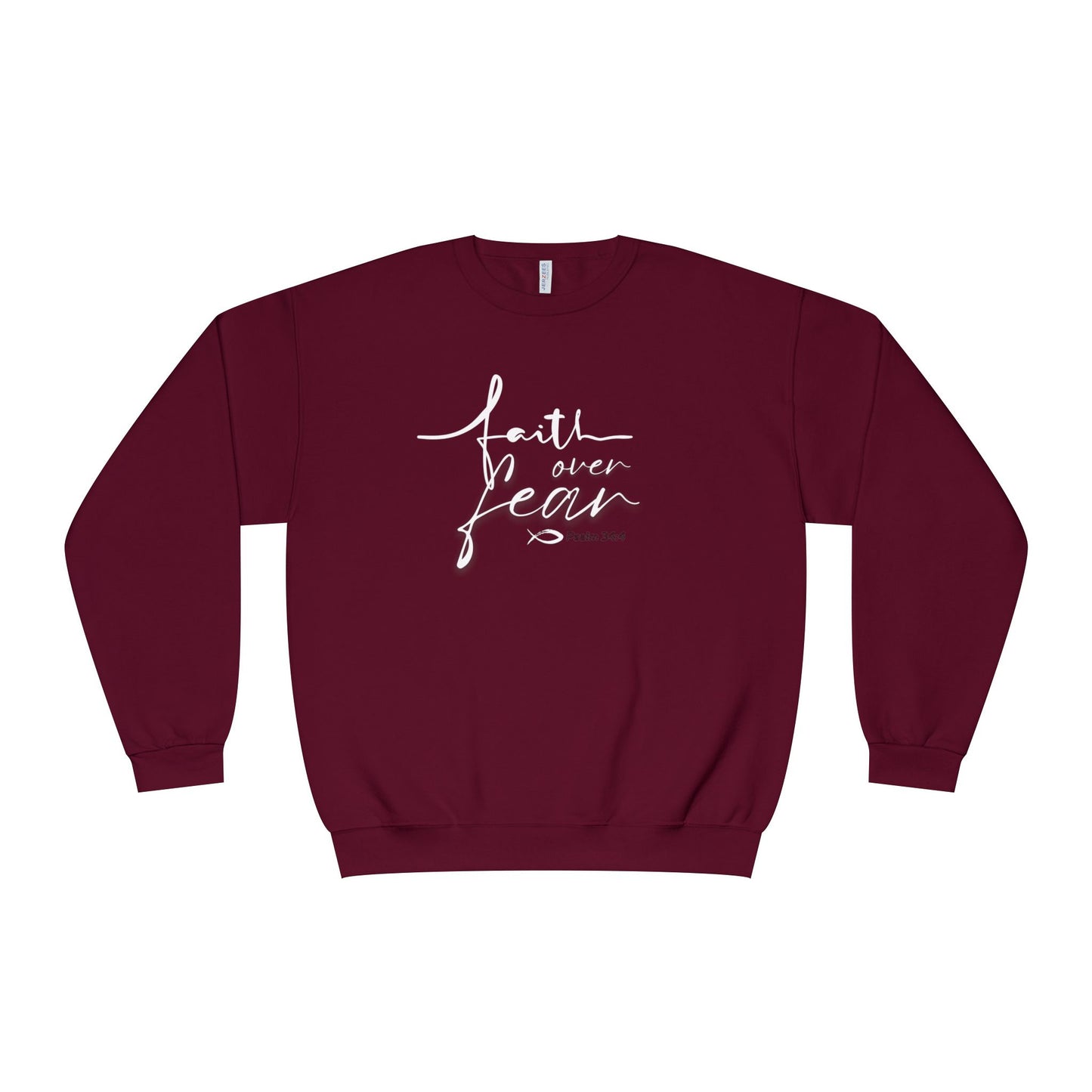 Faith Over Fear Pullover Sweatshirt