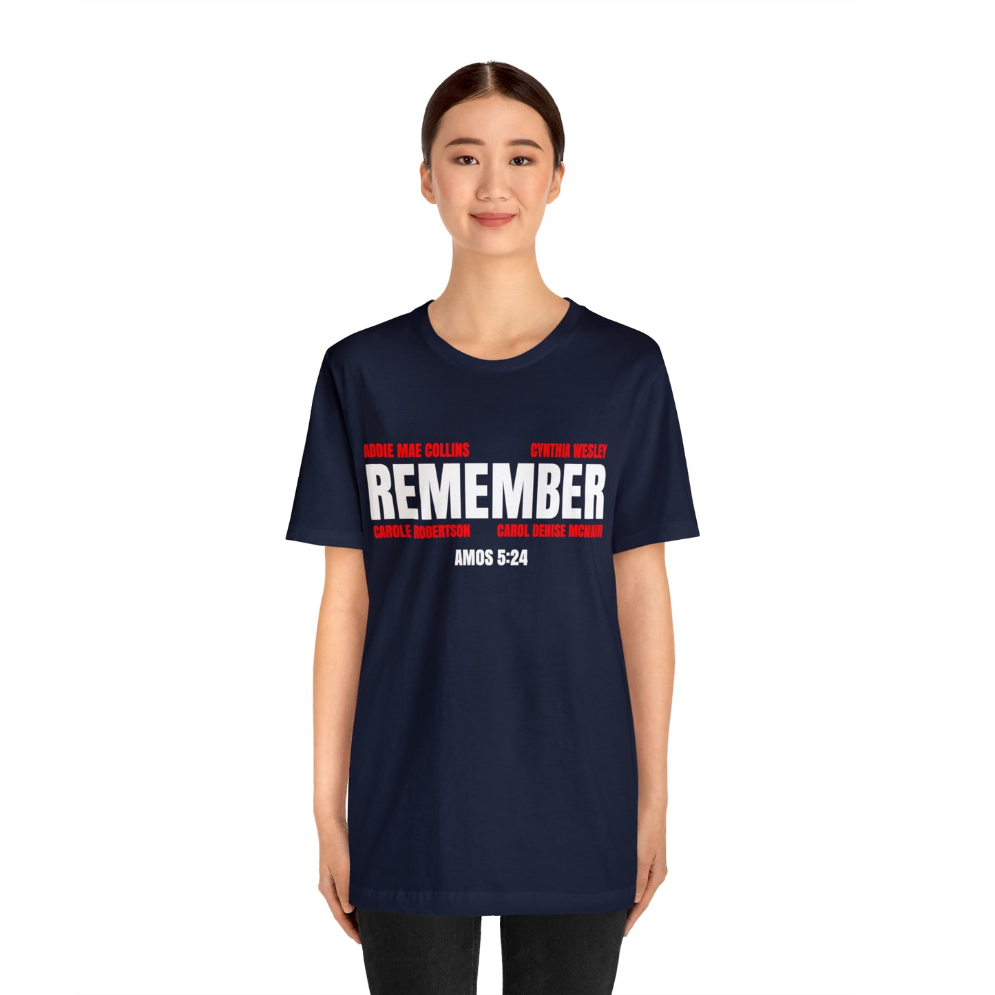 The Remember Series-16th Street Baptist Church Bombing-Unisex Jersey Short Sleeve Tee