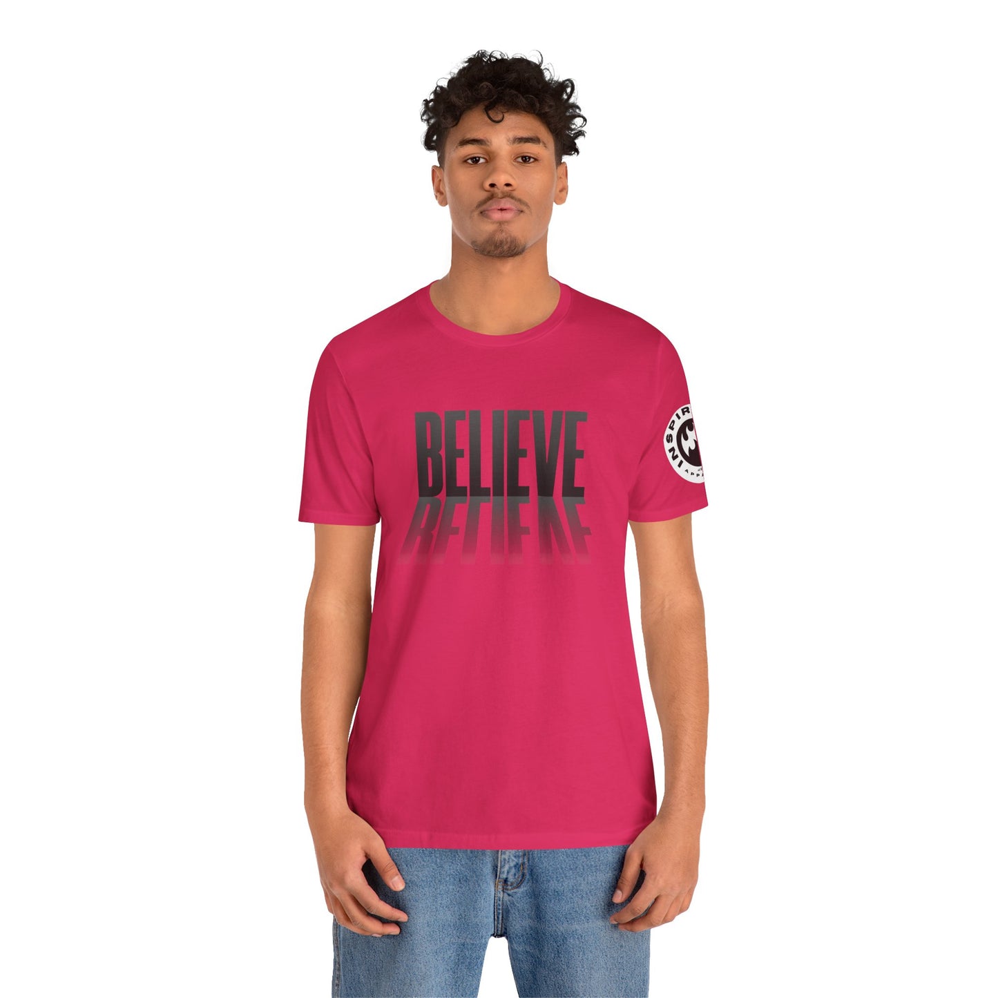 DREAM TEAM John 6:29 "Believe" Short Sleeve Tee
