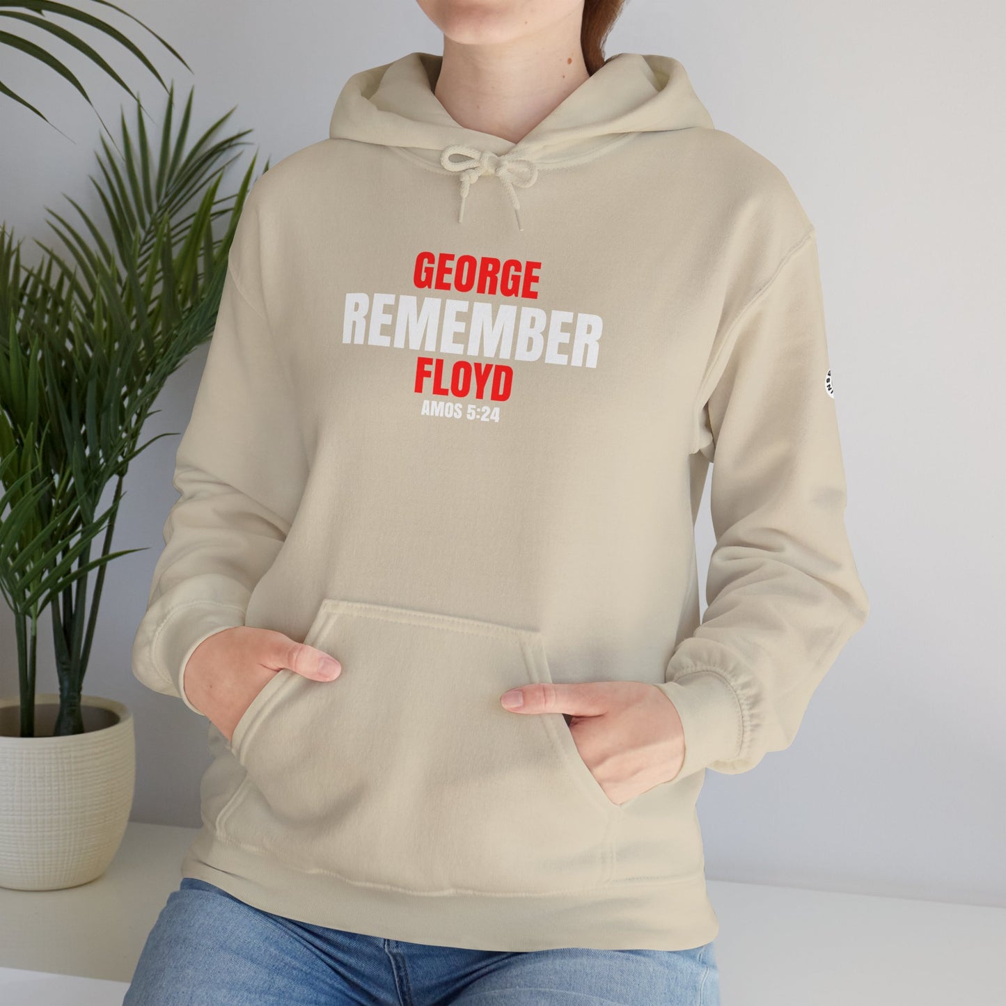 The Remember Series-George Floyd-Unisex Heavy Blend™ Hooded Sweatshirt