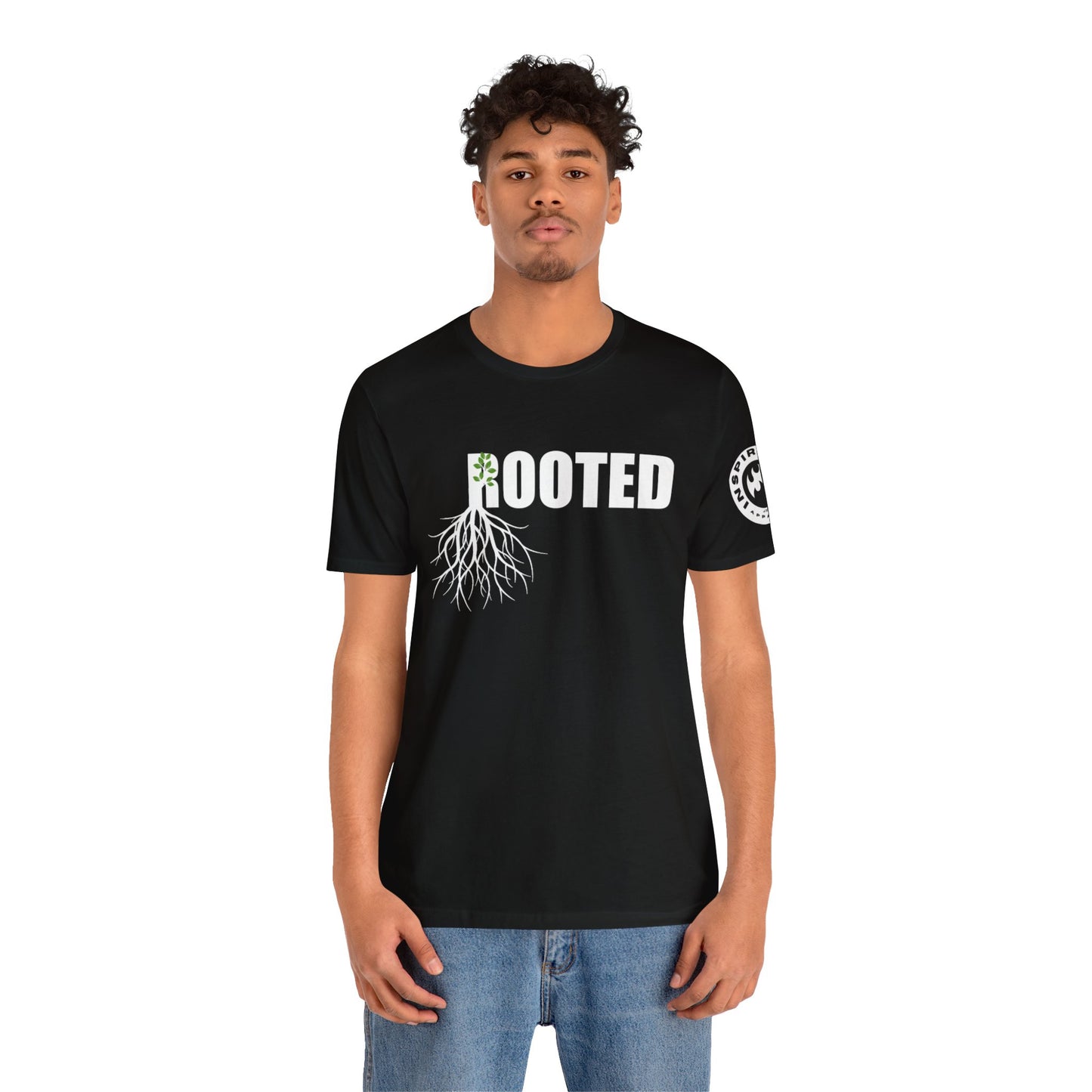 Colossians 2:7 Rooted - Unisex Jersey Short Sleeve Tee