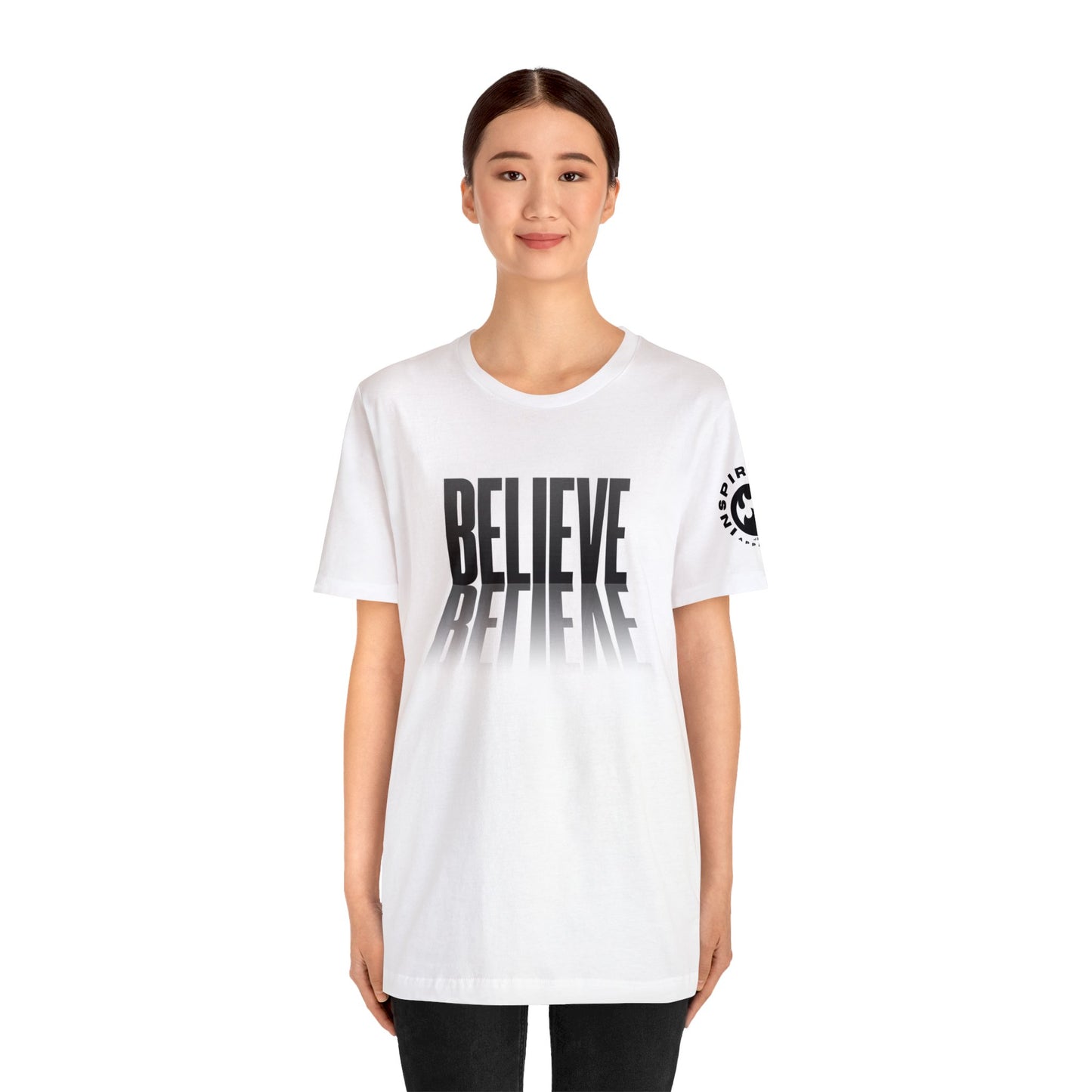 John 6:29 "Believe" Short Sleeve Tee