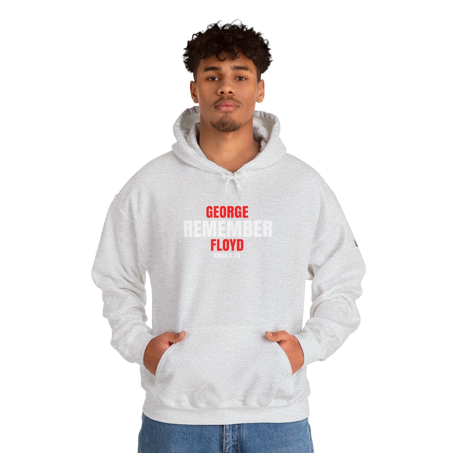 The Remember Series-George Floyd-Unisex Heavy Blend™ Hooded Sweatshirt