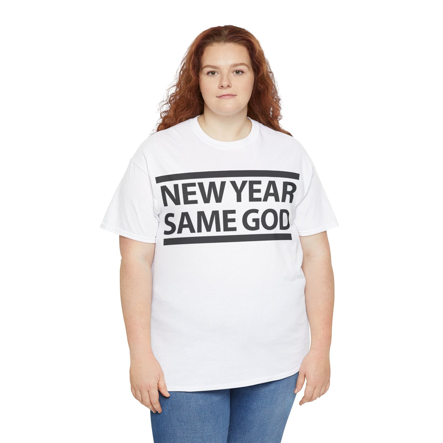 TWC New Year Same God-Unisex Heavy Cotton Tee