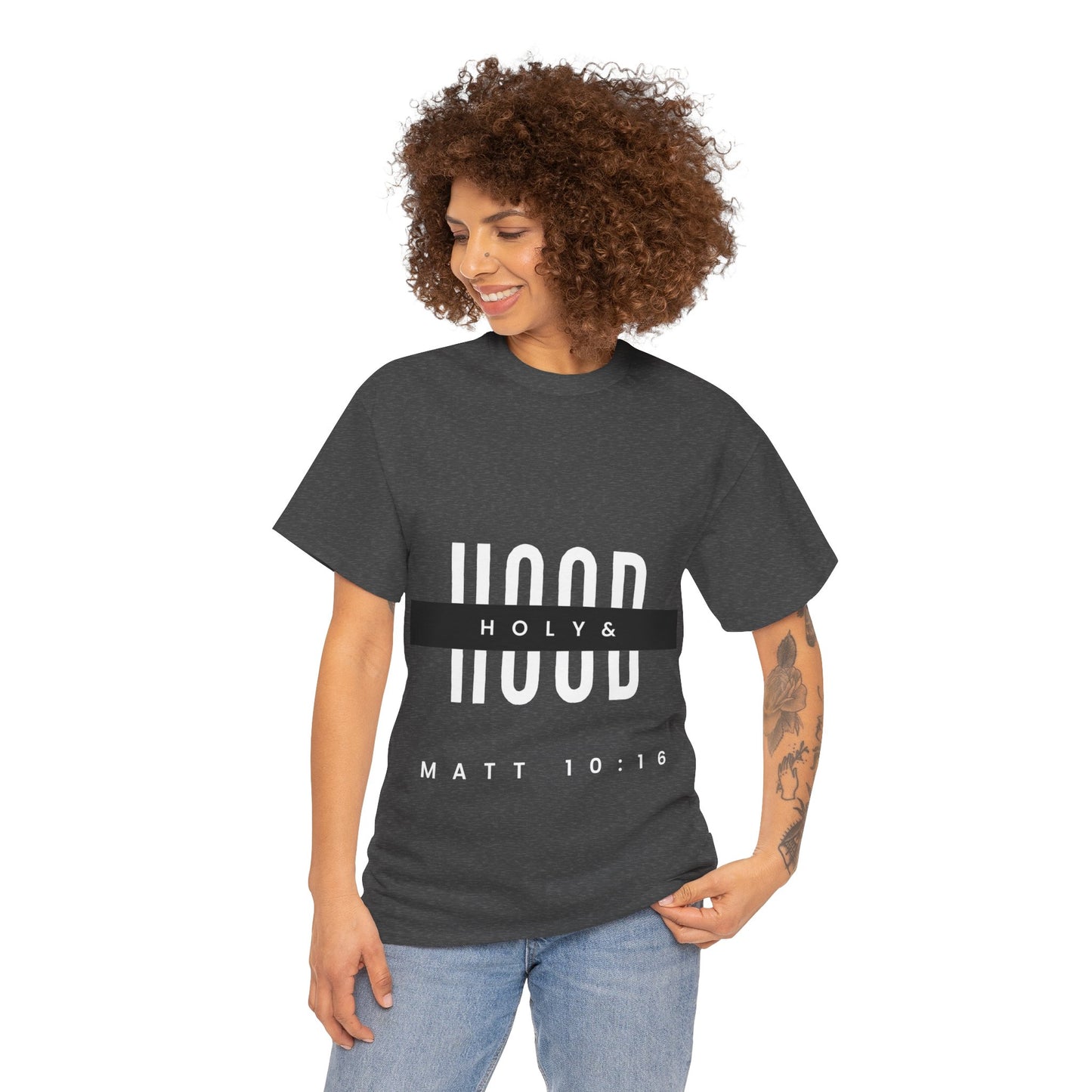 Holy & Hood -Unisex Heavy Cotton Tee