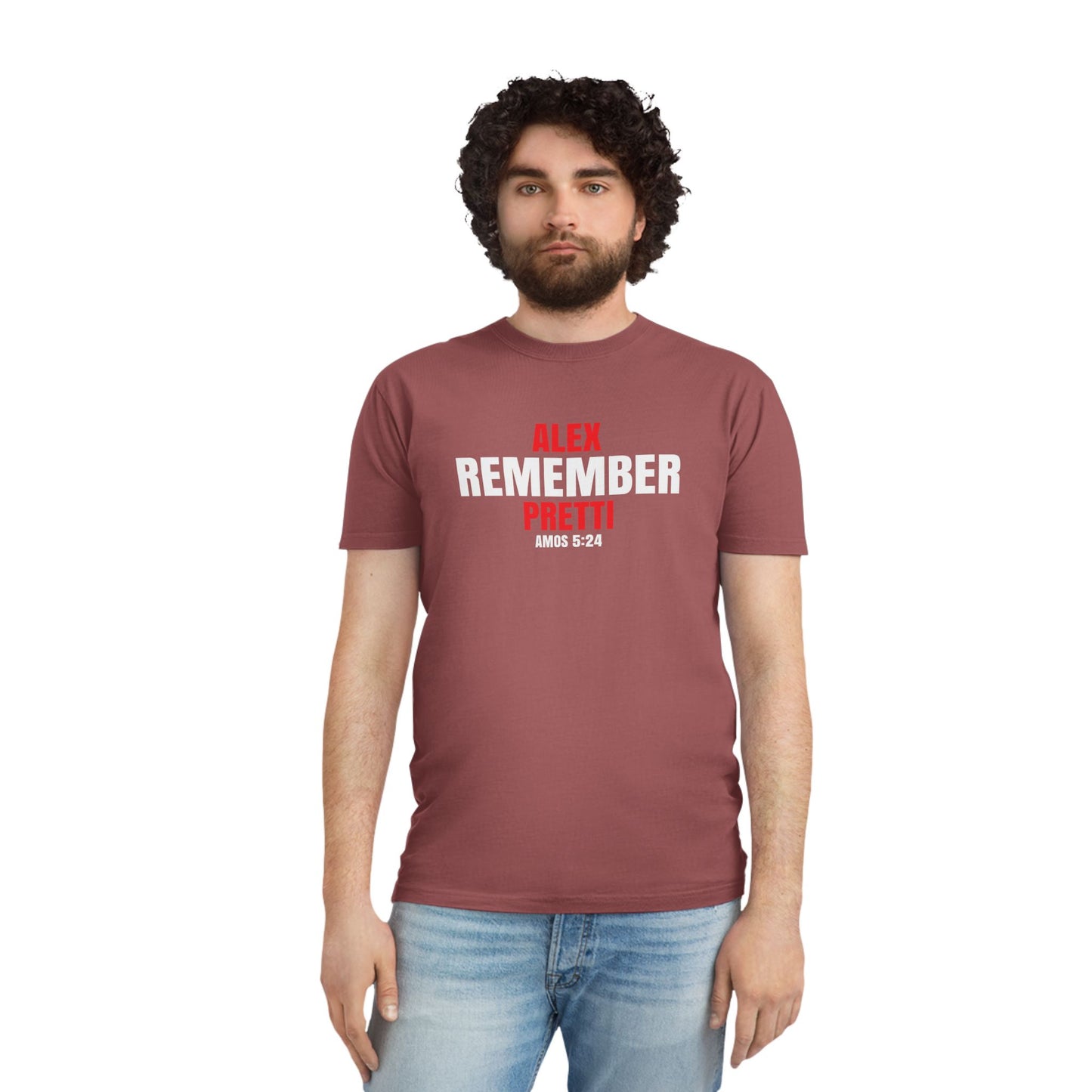 Remember Alex Pretti Memorial T‑Shirt - 100 % cotton