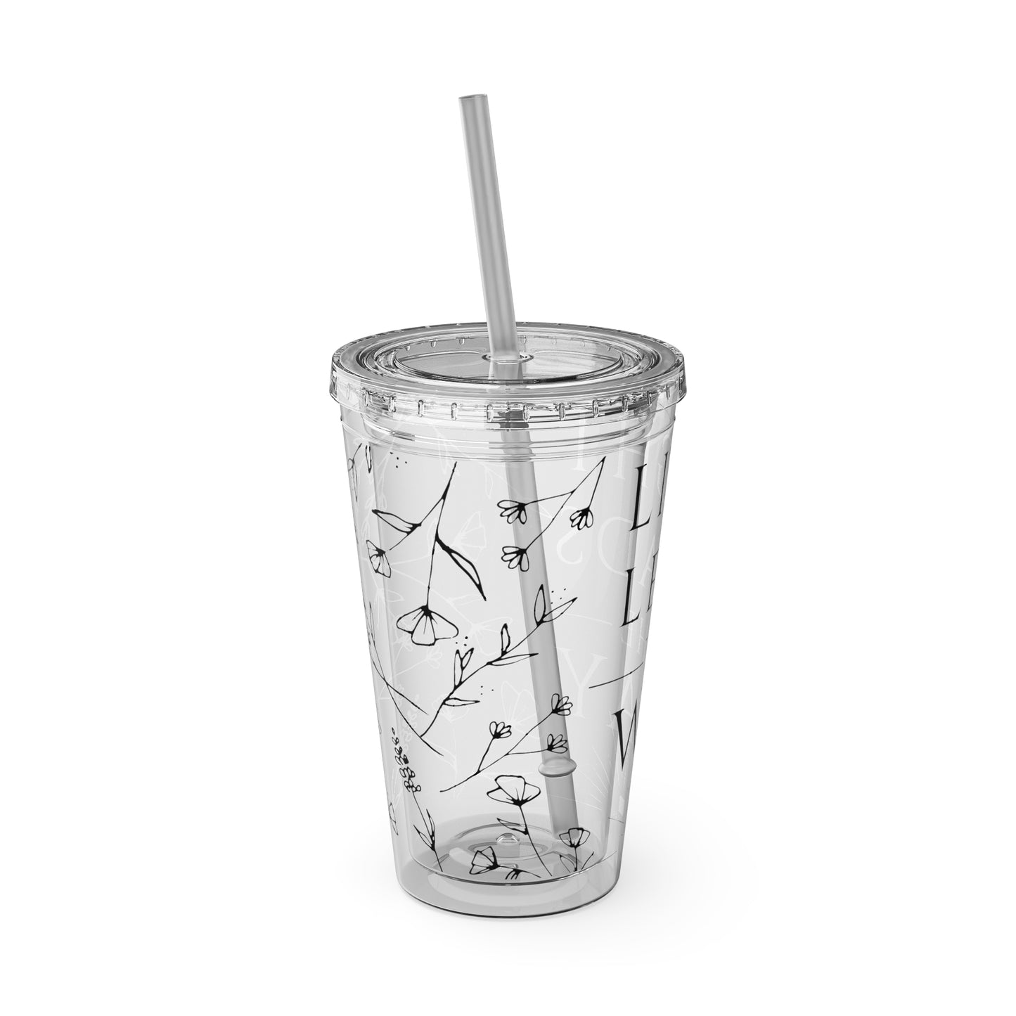 Light Leads The Way 16oz Tumbler with Straw