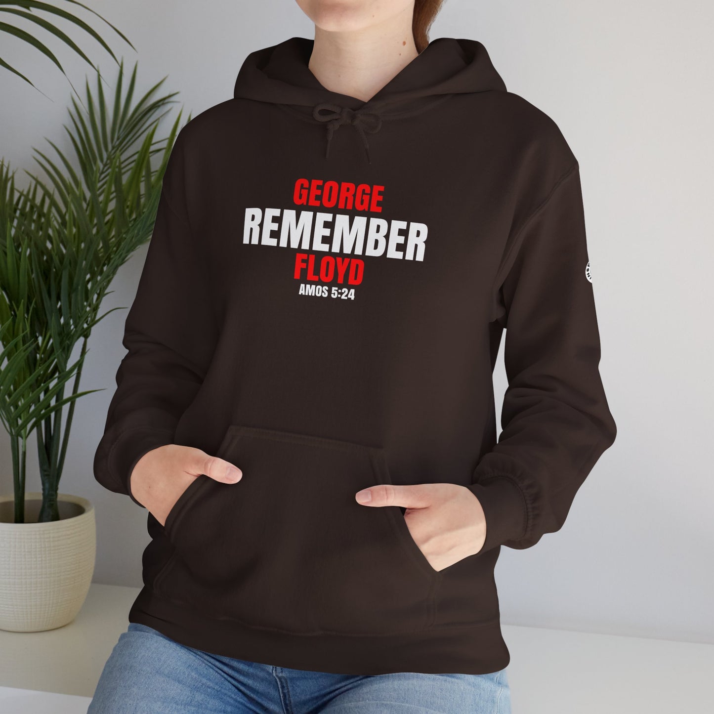 The Remember Series-George Floyd-Unisex Heavy Blend™ Hooded Sweatshirt