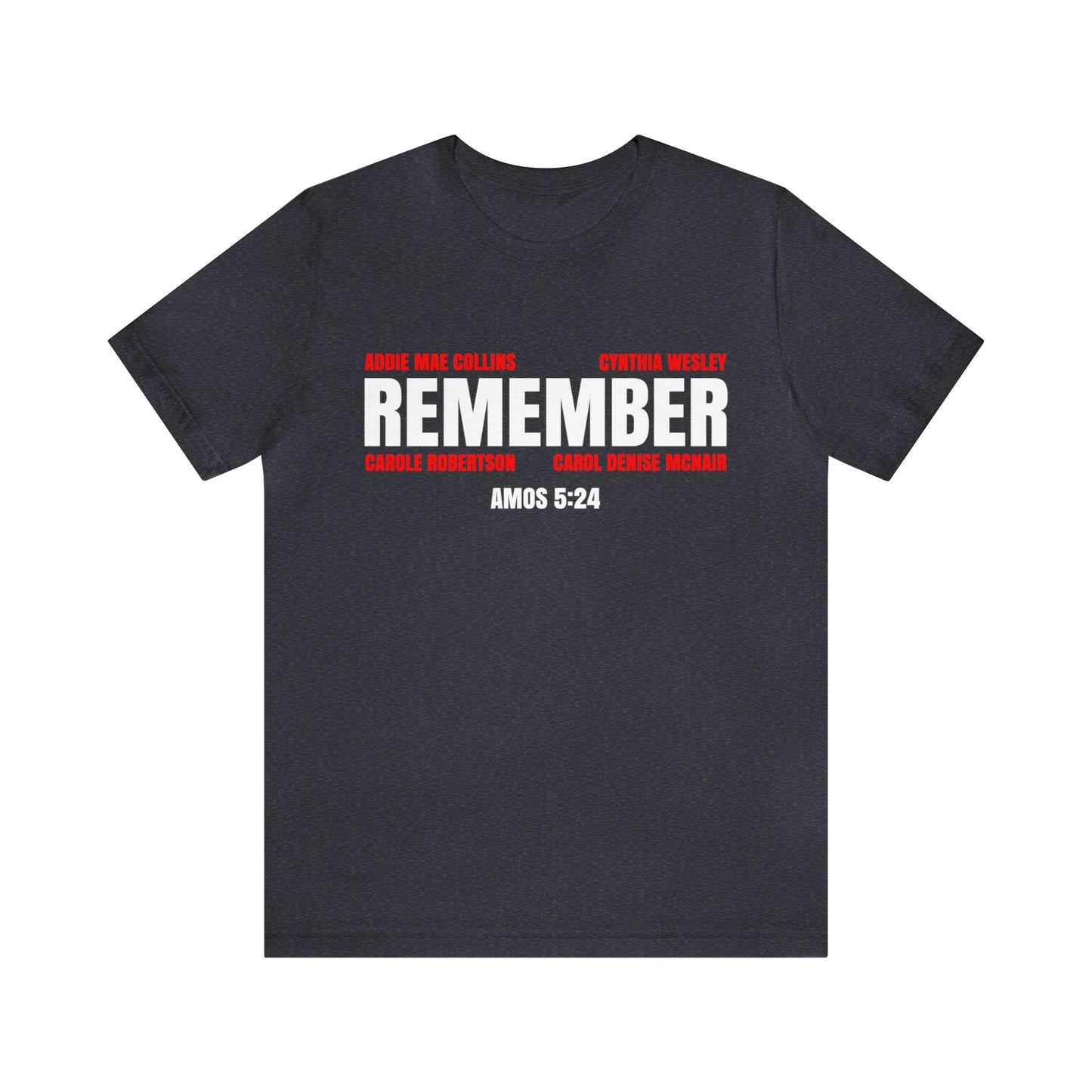 The Remember Series-16th Street Baptist Church Bombing-Unisex Jersey Short Sleeve Tee