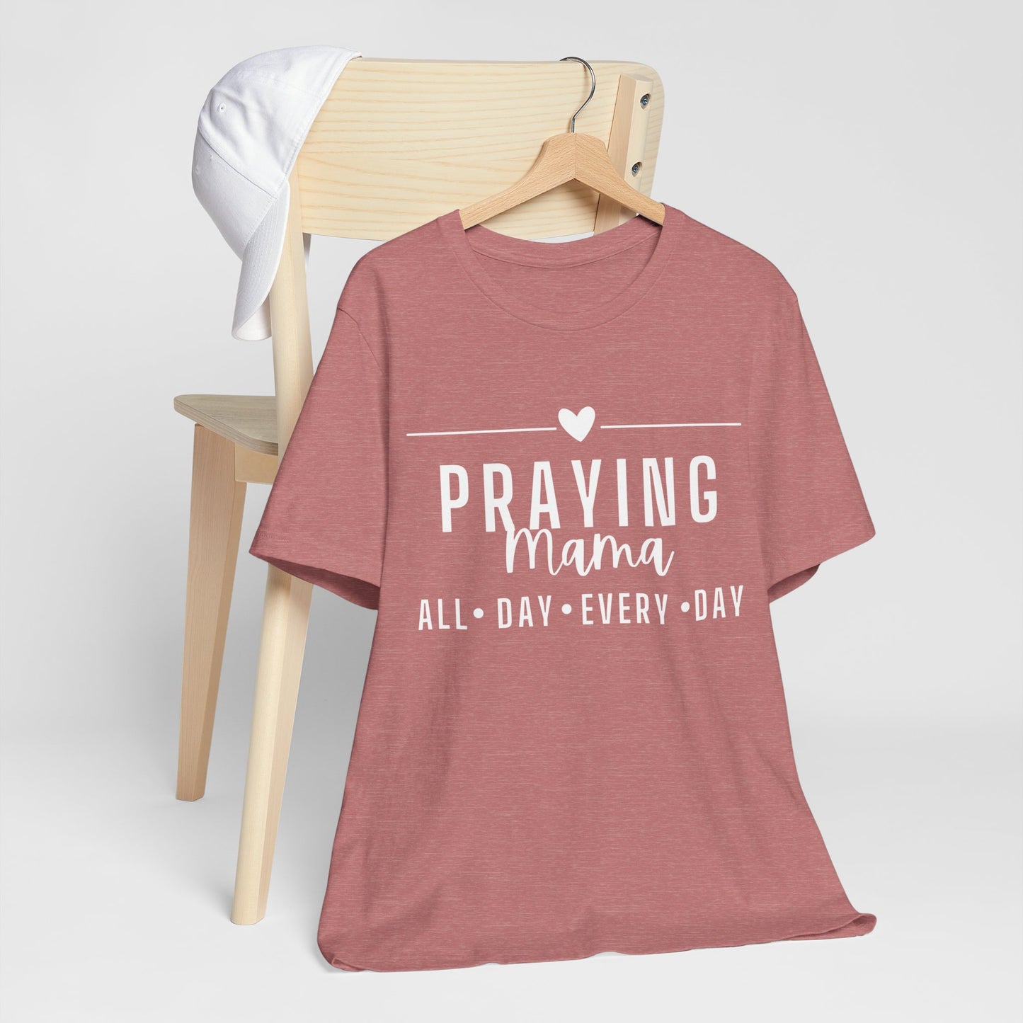 Praying Mama Jersey Short Sleeve Tee