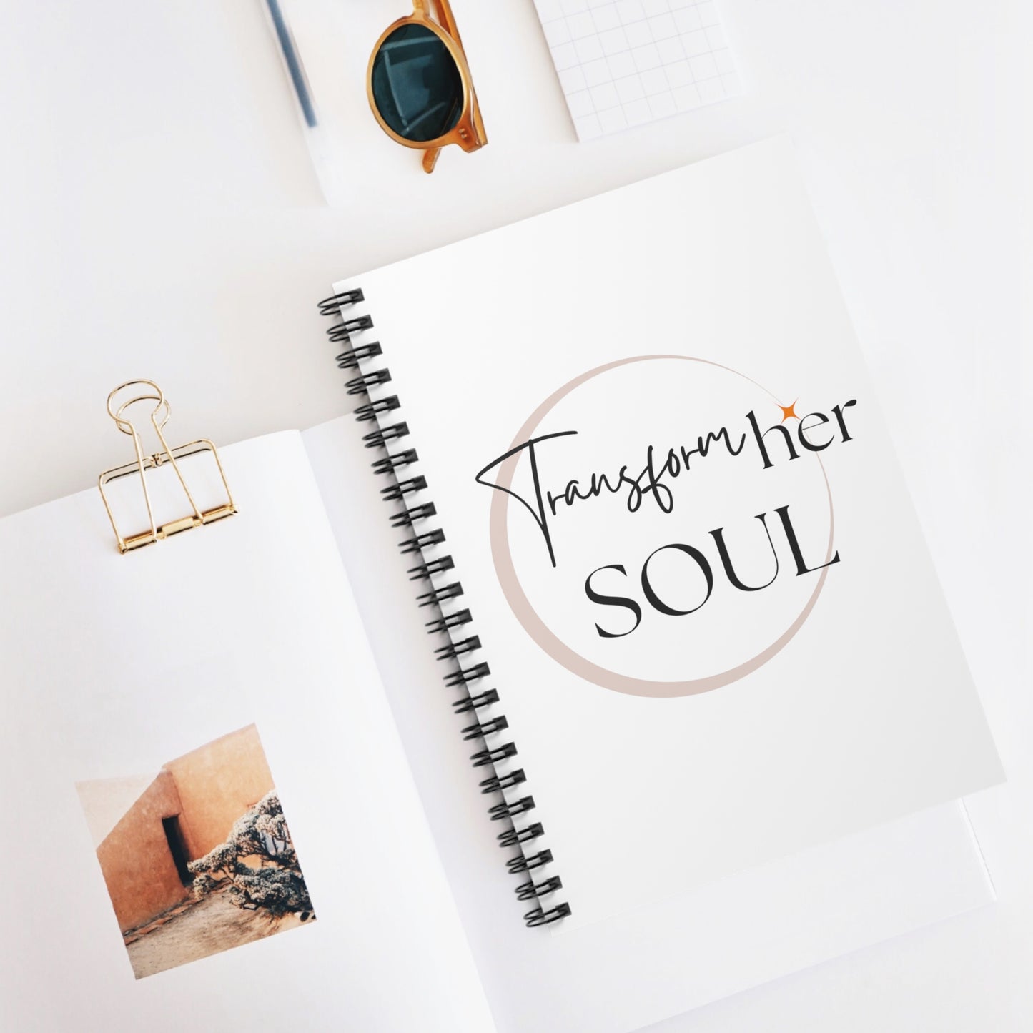 Transformher Soul Spiral Notebook - Ruled Line