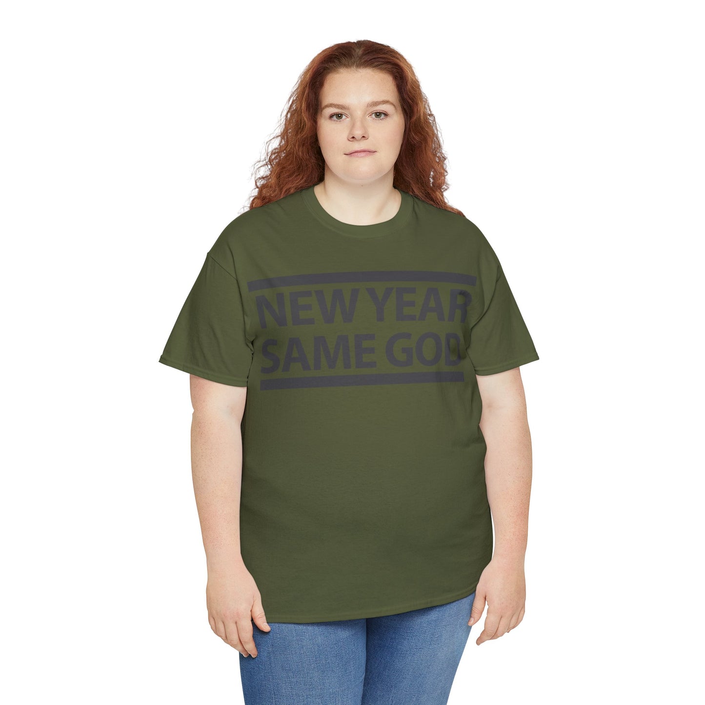 TWC New Year Same God-Unisex Heavy Cotton Tee