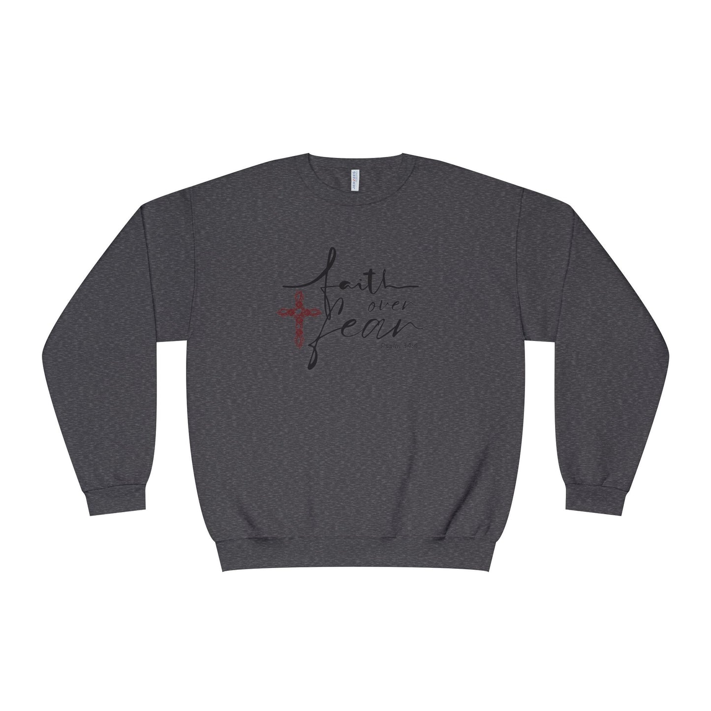 Faith Over Fear Pullover Sweatshirt