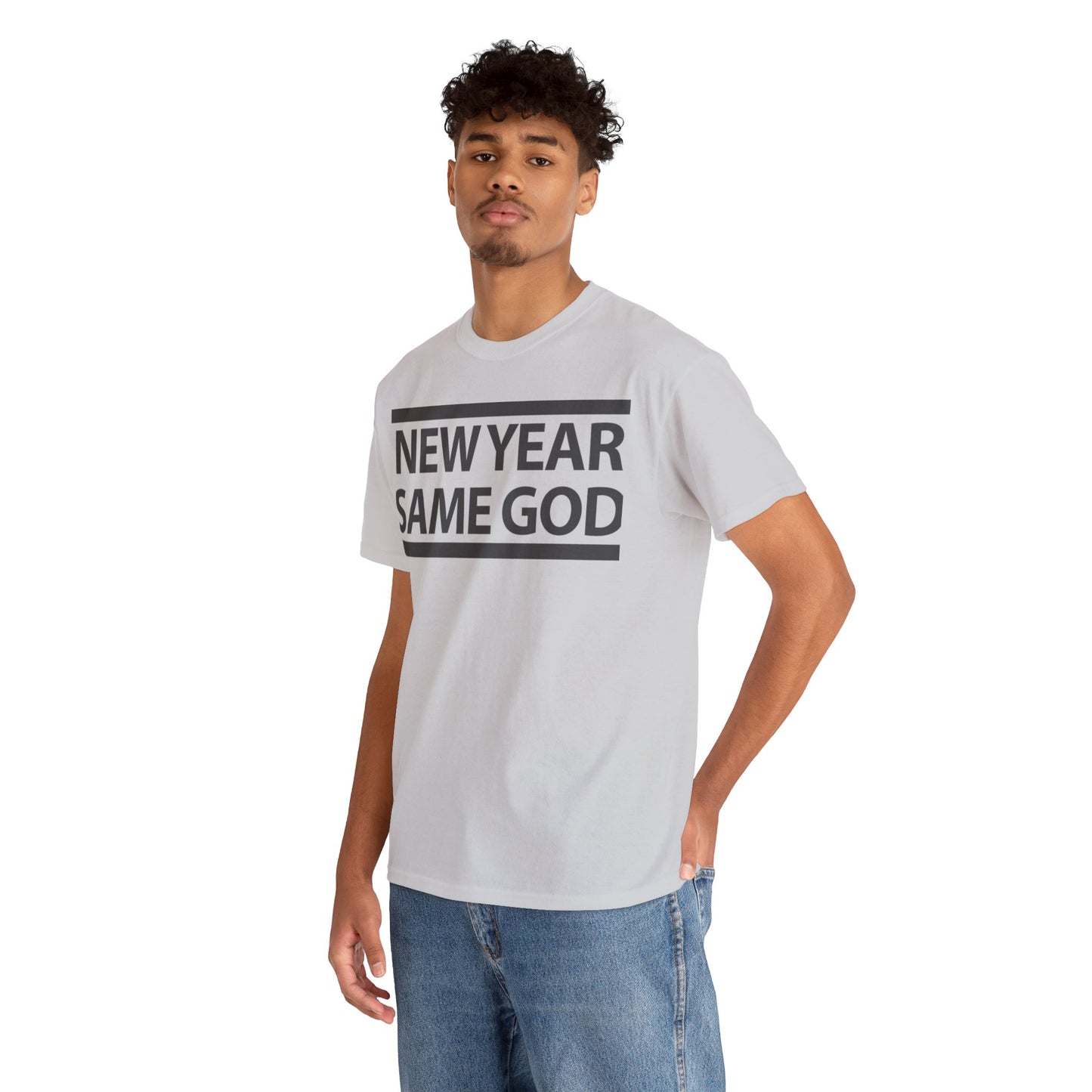 TWC New Year Same God-Unisex Heavy Cotton Tee