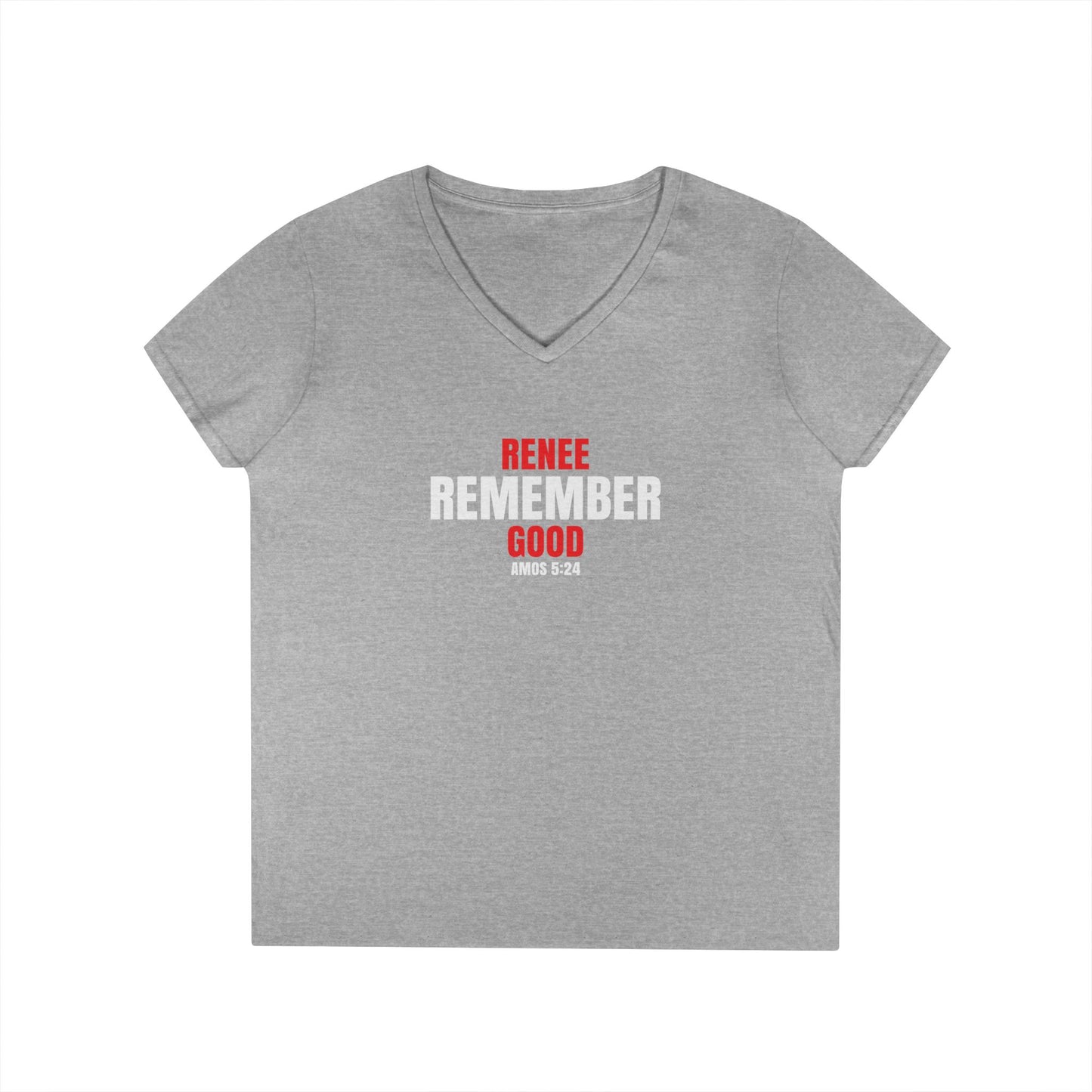 Remember Renee Good Ladies' V-Neck T-Shirt