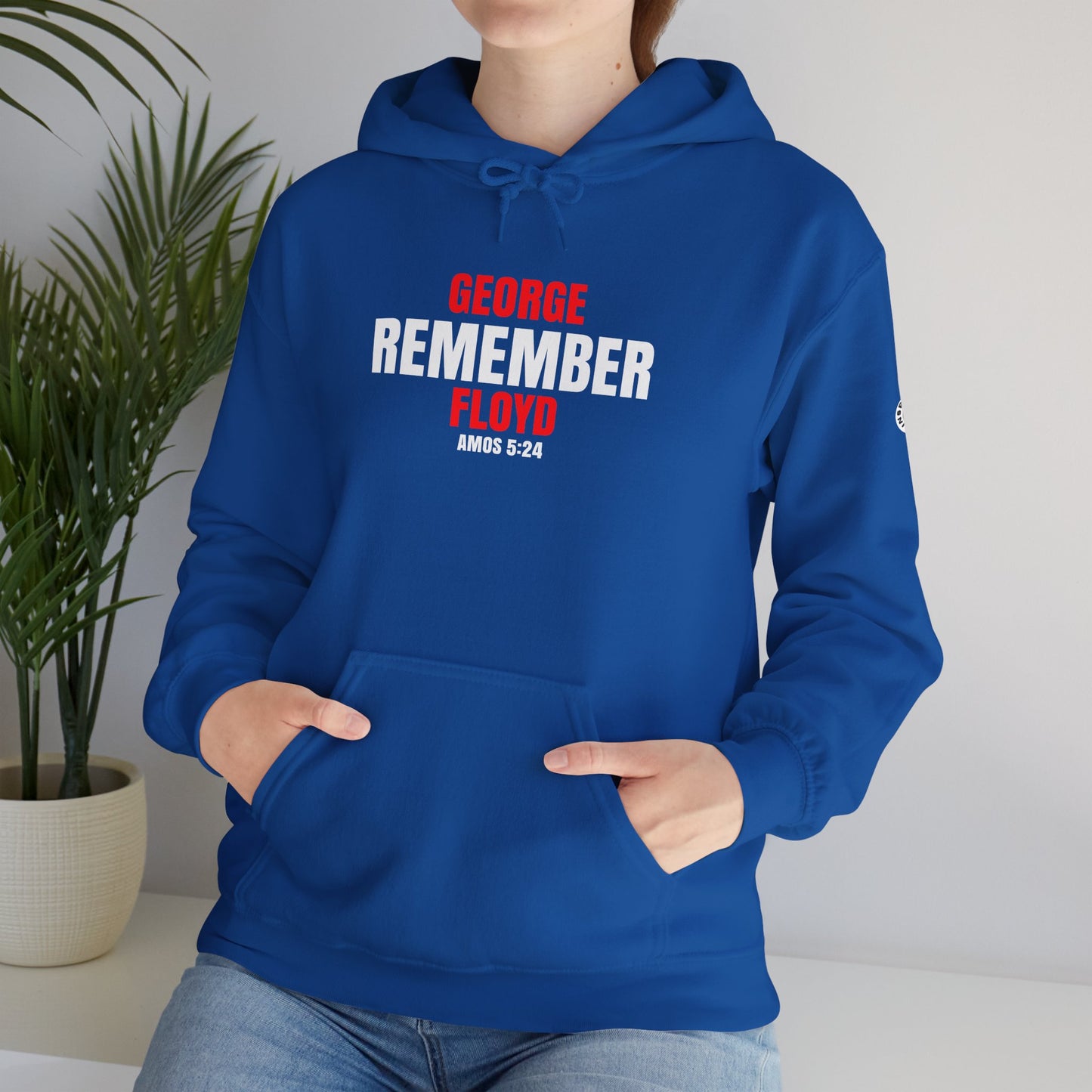 The Remember Series-George Floyd-Unisex Heavy Blend™ Hooded Sweatshirt
