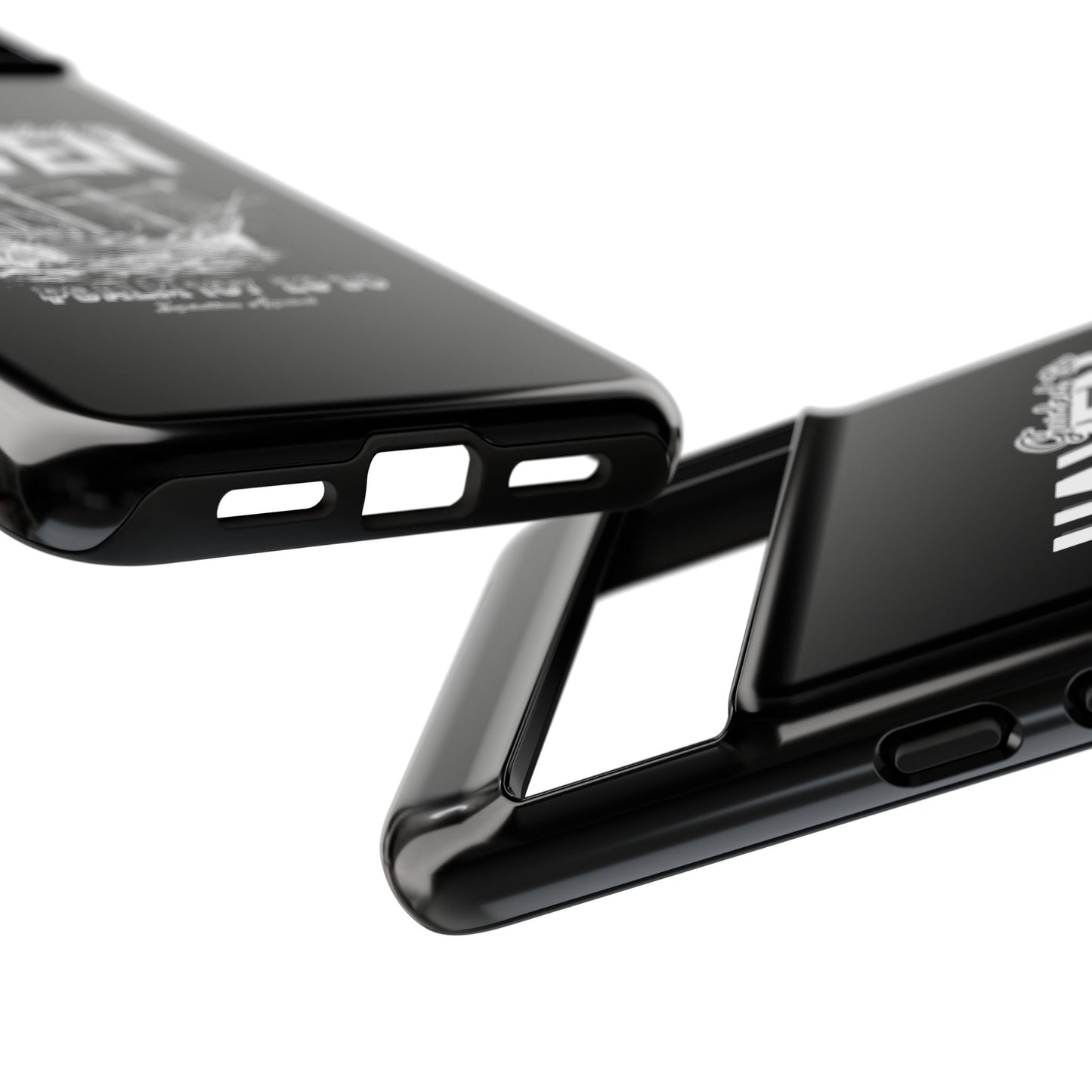 Guided to Haven Psalm 107:29–30 Stylish Phone Case