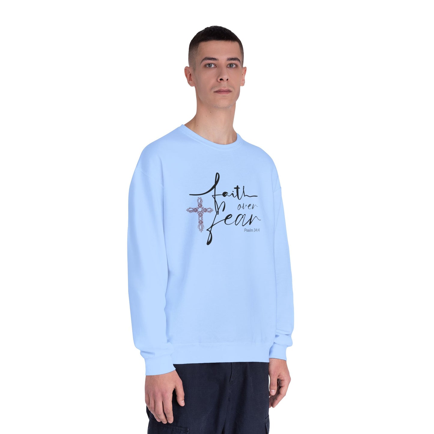 Faith Over Fear Pullover Sweatshirt