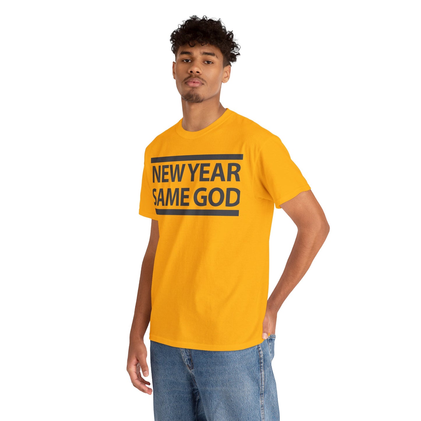 TWC New Year Same God-Unisex Heavy Cotton Tee